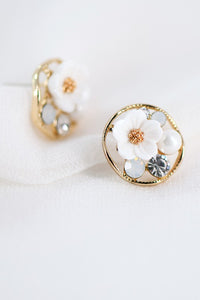 Floral Stud Earrings