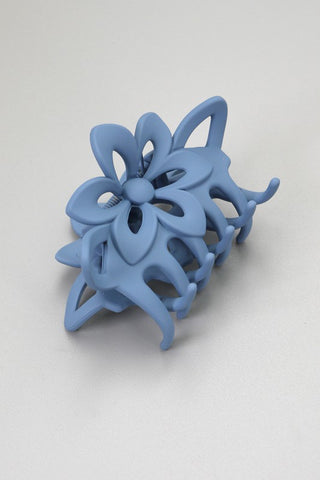 Flower Accent Hair Claw