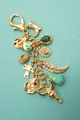 Cowgirl Chic Bag Charm