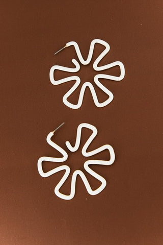 Funky Hoop Earrings