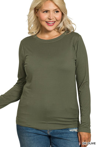 Round Neck Butter Soft Layering T