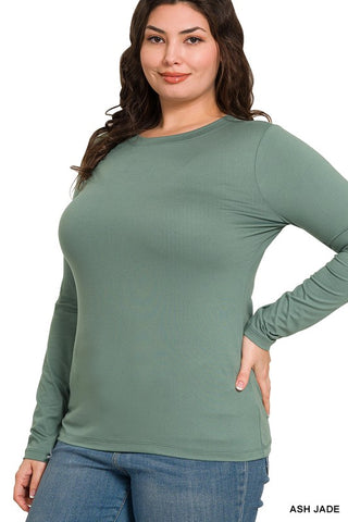 Round Neck Butter Soft Layering T