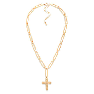 Modern Faith Paperclip Necklace