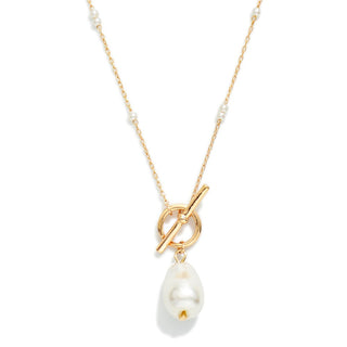 Pearl Toggle Necklace