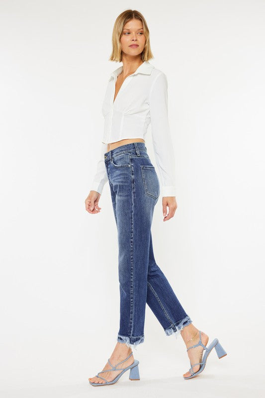 Frayed Hem Jeans – Cashmere Clothing Co