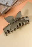 Butterfly Claw Clip Olive Spring