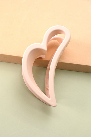 Heart Hair Claw Clip