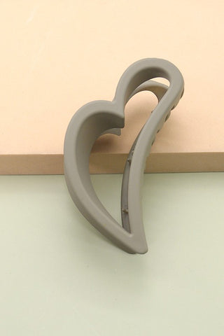 Heart Hair Claw Clip