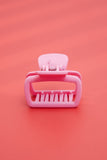 Mid Size Claw Clip Spring Pink