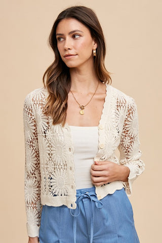 Daisy Cardigan