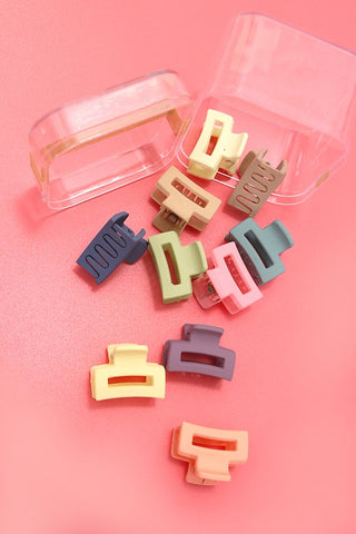 10 Pack Mini Claw Clips