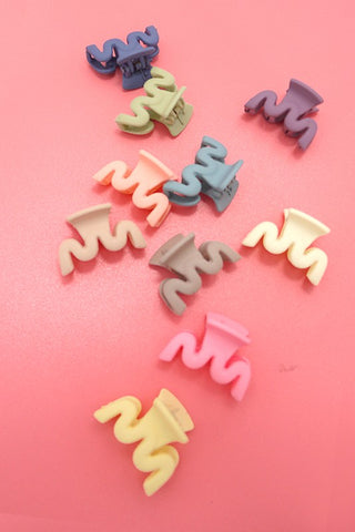 10 Pack Mini Claw Clips