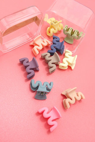 10 Pack Mini Claw Clips