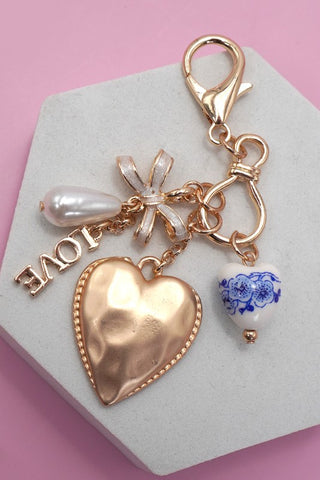 Sweetheart Bag Charm