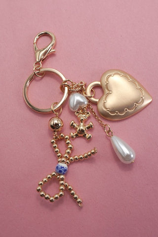 Teddy & Toile Bag Charm