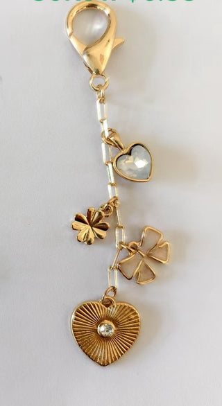 Lucky in Love Bag Charm