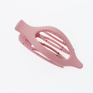 Pink Oval Hair Clip