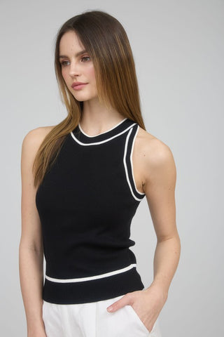 Uptown Edge Sweater Tank