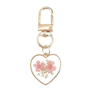 Pressed Blossom Bag Charm