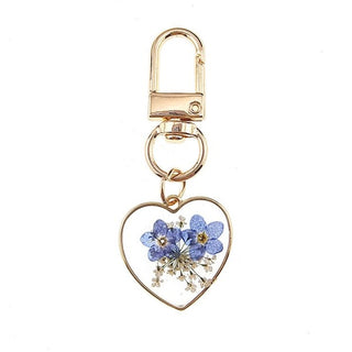 Pressed Blossom Bag Charm
