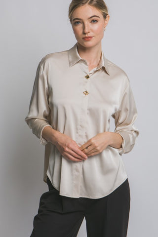 Champagne Glow Blouse