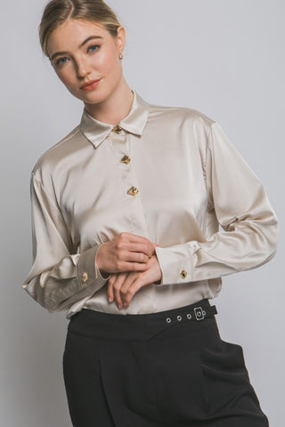 Champagne Glow Blouse
