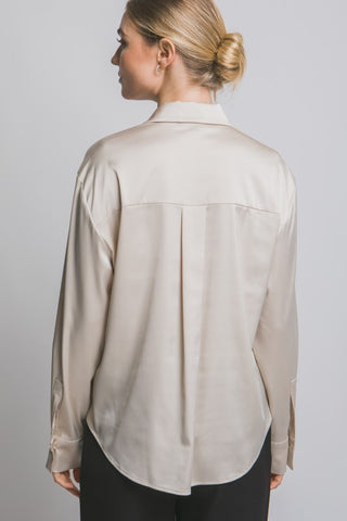 Champagne Glow Blouse