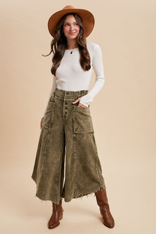 Canyon Ridge Cropped Slacks
