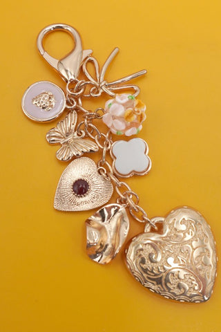 Golden Whimsy Bag Charm
