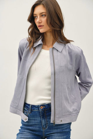 Skylar Suede Jacket