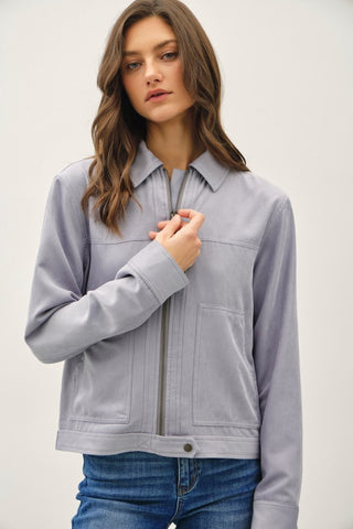 Skylar Suede Jacket