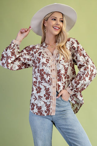 Bloom Haven Blouse
