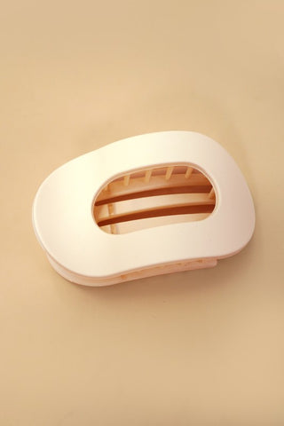 Luxe Lay Flat Oval Clip