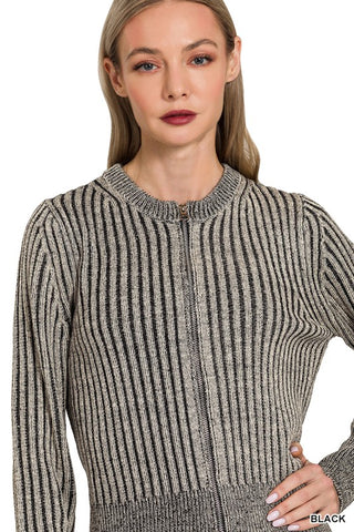 Remi Zip Up Sweater