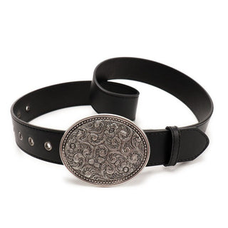 Frontier Oval Buckle Belt
