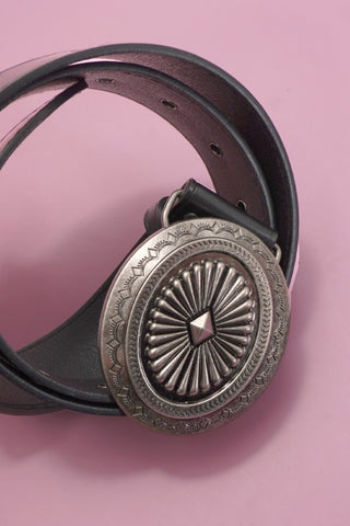 Frontier Oval Buckle Belt