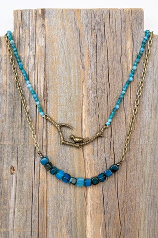 Layered necklace