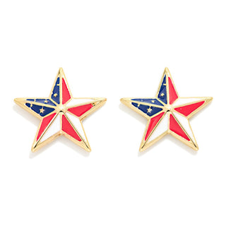 All American Star Earrings