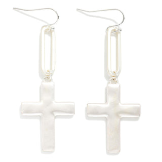Modern Faith Drop Earrings