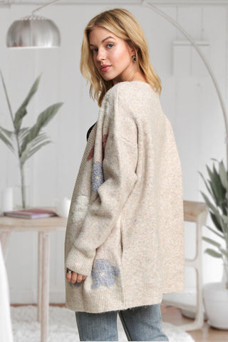 Puff Blossom Cardigan