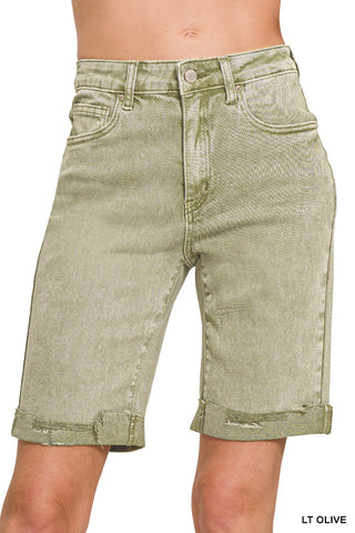 Bermuda Shorts Light Olive