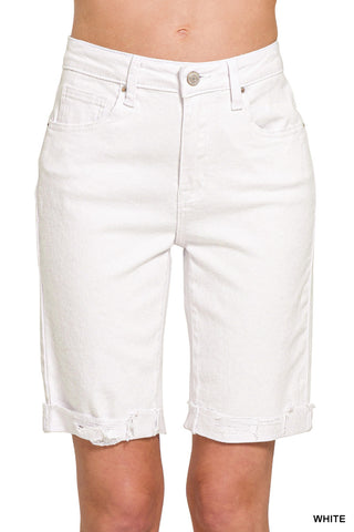 Bermuda Shorts White