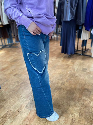 Sweetheart Wide Leg Jeans