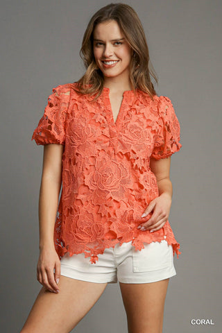 Sunset Bloom Top