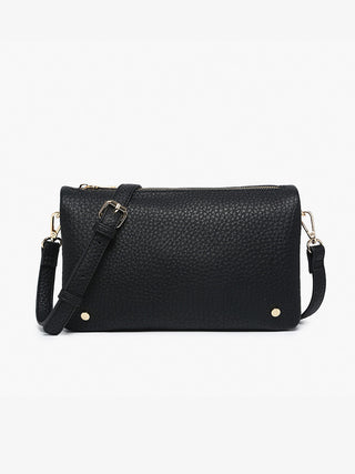 Black Studded Crossbody