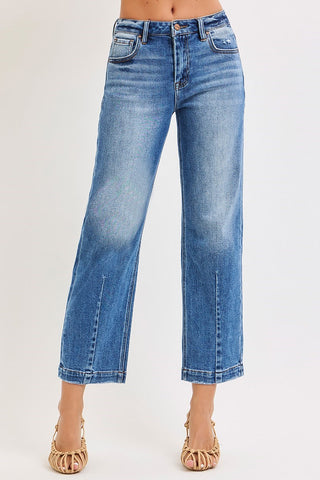 Harper High-Rise Crop Jeans