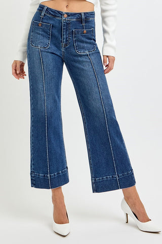 Pintuck Jeans