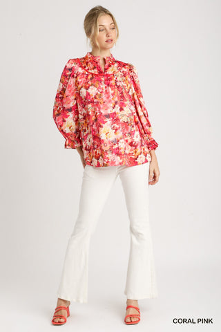 Painted Bloom Blouse