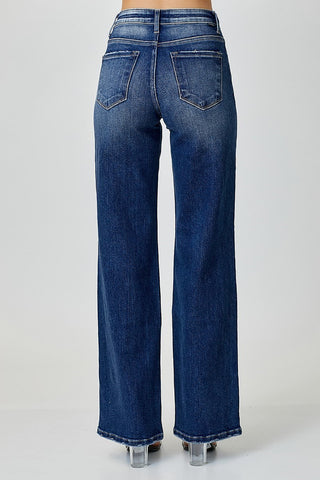 Mid-Rise Double Seam Jeans