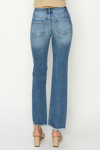 Frayed Hem Jeans back